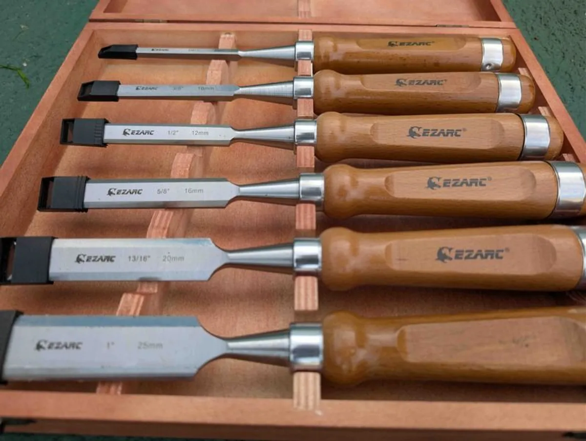 6pc Wood Chisel Set - Image 1