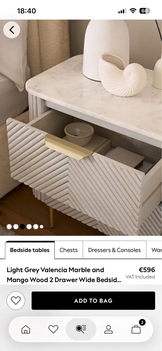 Bedside locker - Image 2