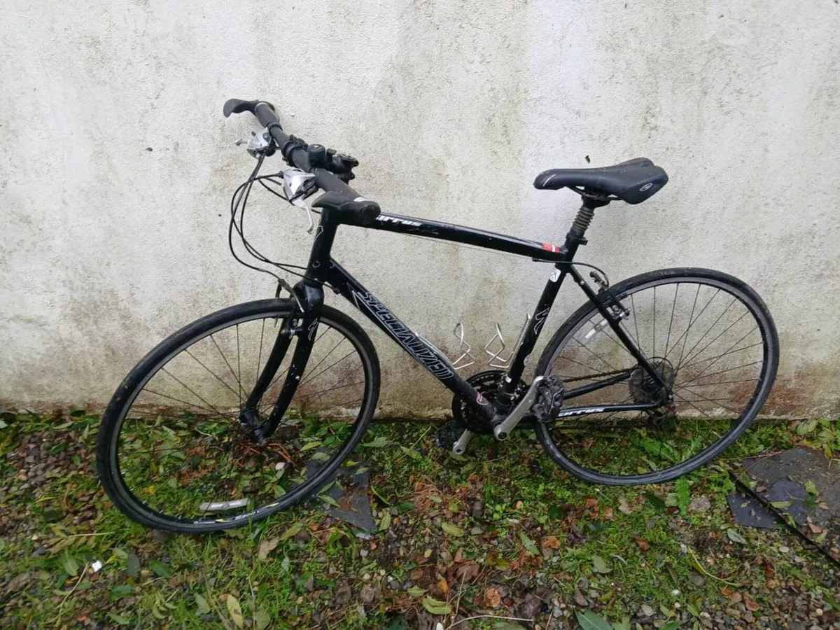 Specialized Sirrus/Vintage Raleigh w Brooks saddle - Image 1