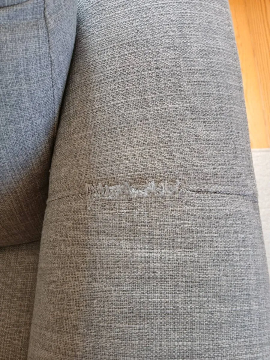 3 seater fabric sofa - Image 3