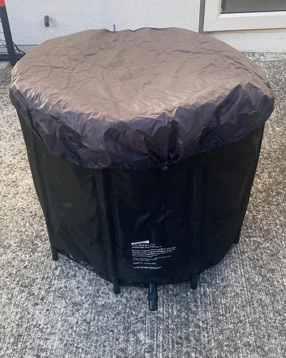 SHARPER IMAGE Foldable Ice Bath Plunge Pool - Image 1