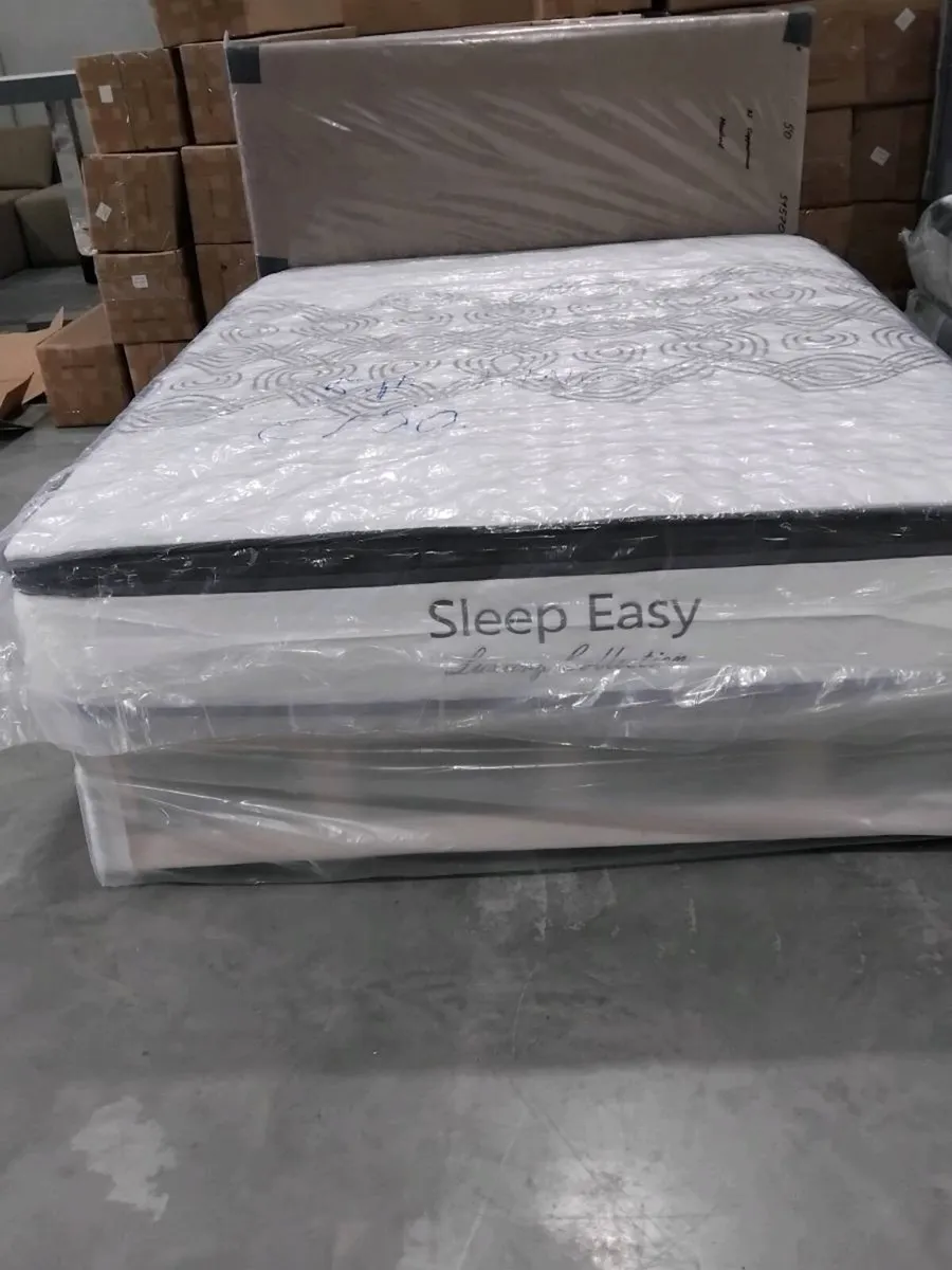5ft king size bed mattress and headboard - Image 2