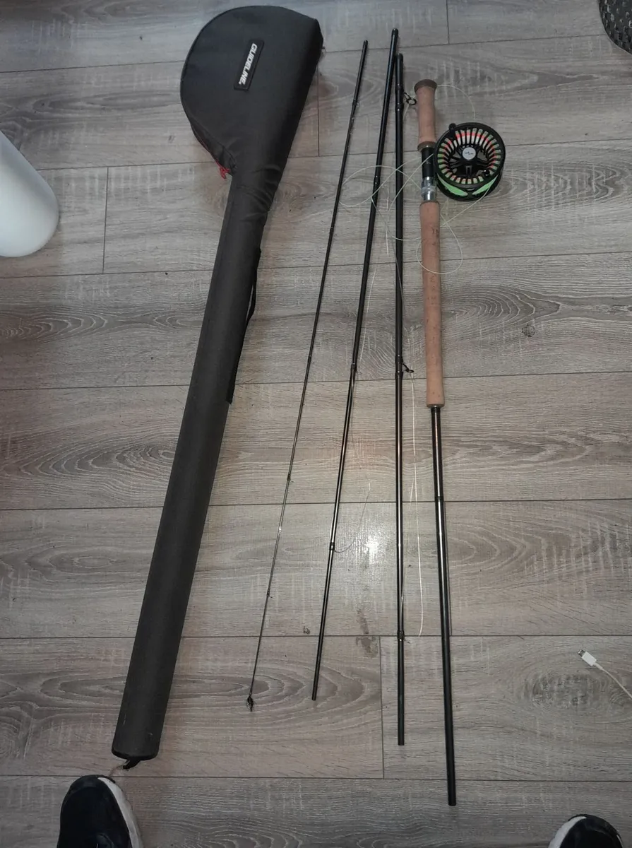 Salmon spey rod