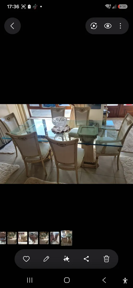 Italian table and chairs - Image 2