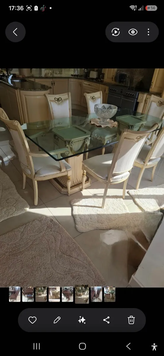 Italian table and chairs - Image 3