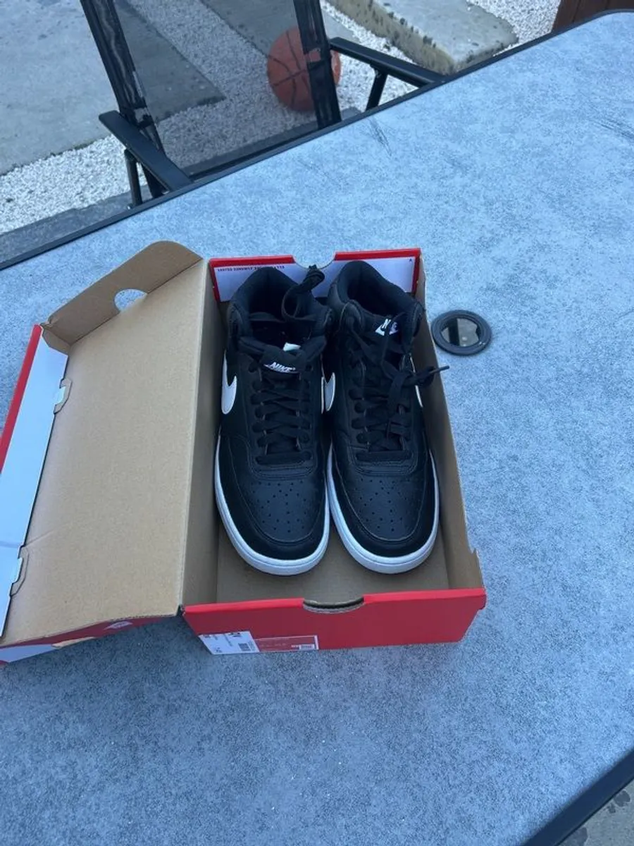 Nike court vision black/white - Image 4