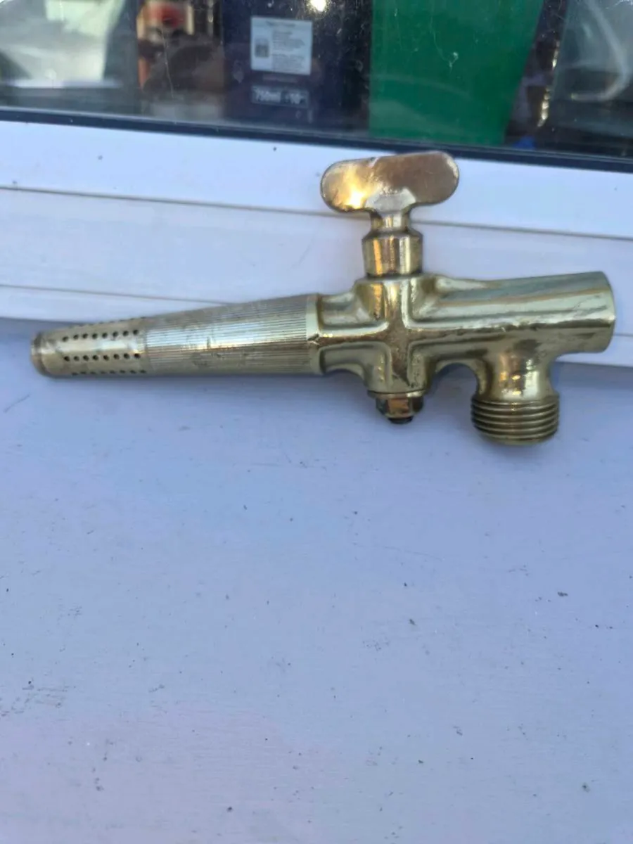 Old brass  beer tap - Image 2