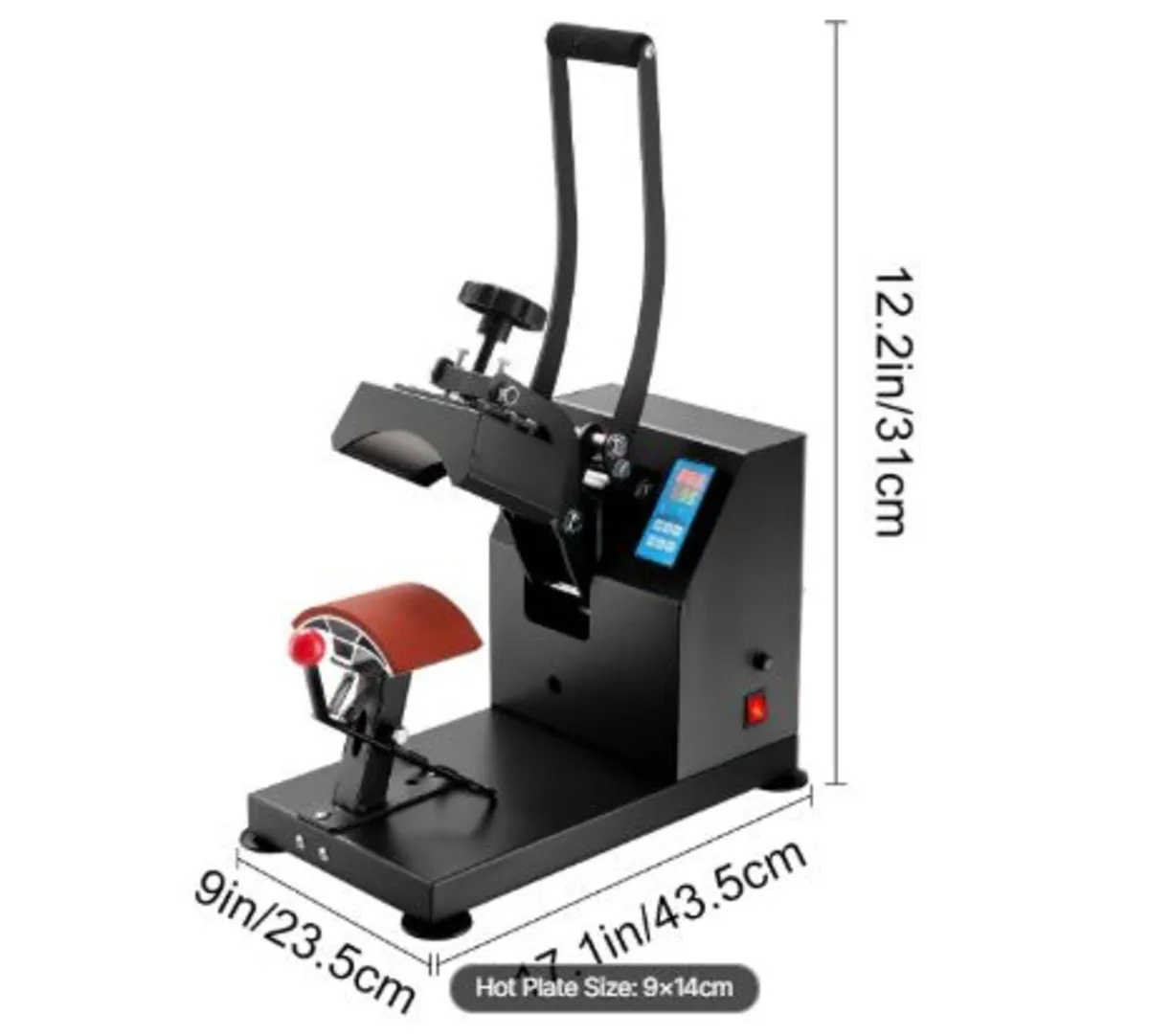 Hat Heat Press 5.5 x 3.5 inch Heat Press Machine - Image 4