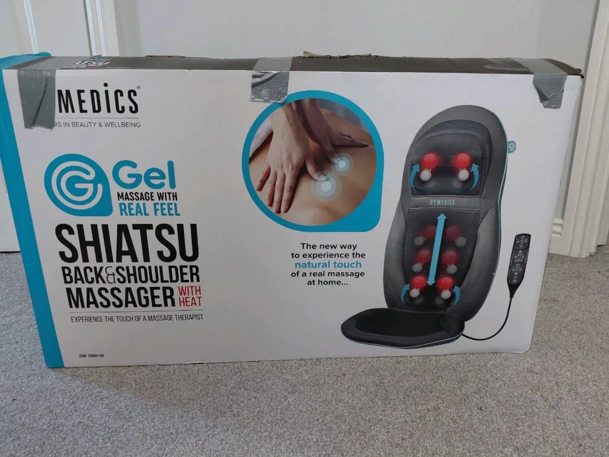 Homedics Shiatsu back & shoulder massager
Model GS - Image 1