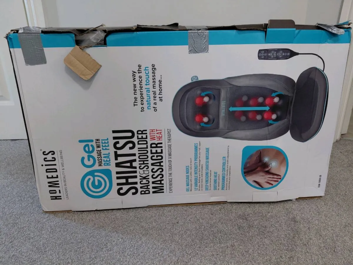 Homedics Shiatsu back & shoulder massager
Model GS - Image 2