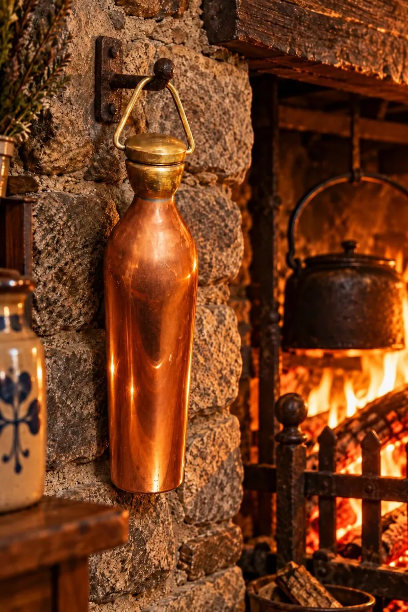 antique vintage copper whiskey - Image 1