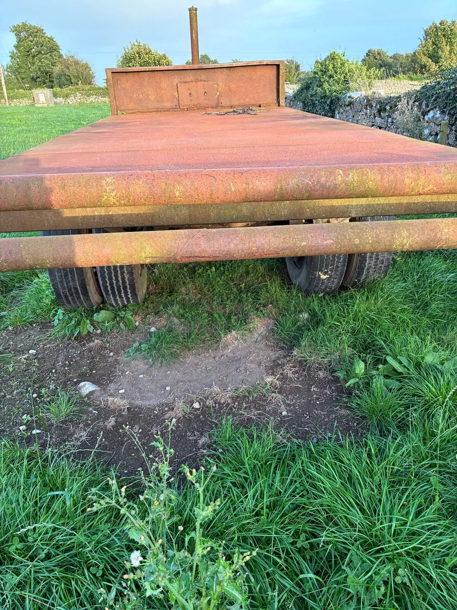 All purpose  steel tipping trailer ideal for bales - Image 1