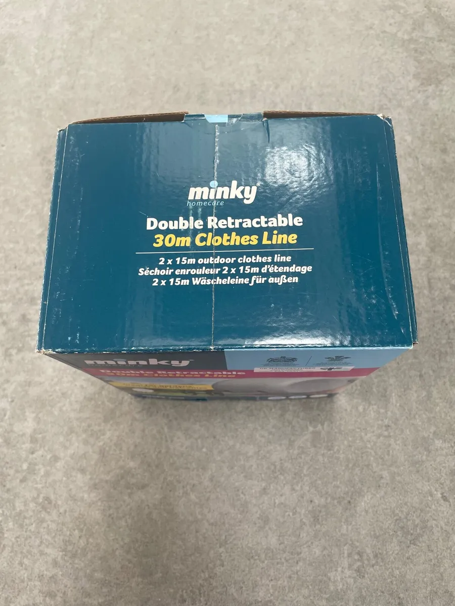 Minky 30 Metre Double Retractable Clothes Line - Image 2