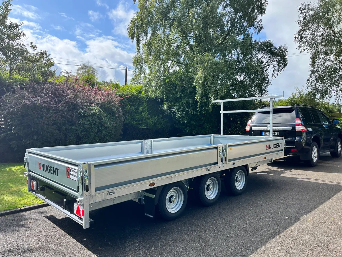 In Stock 👍 New Nugent 16x6’7 Tri Axle - Image 1