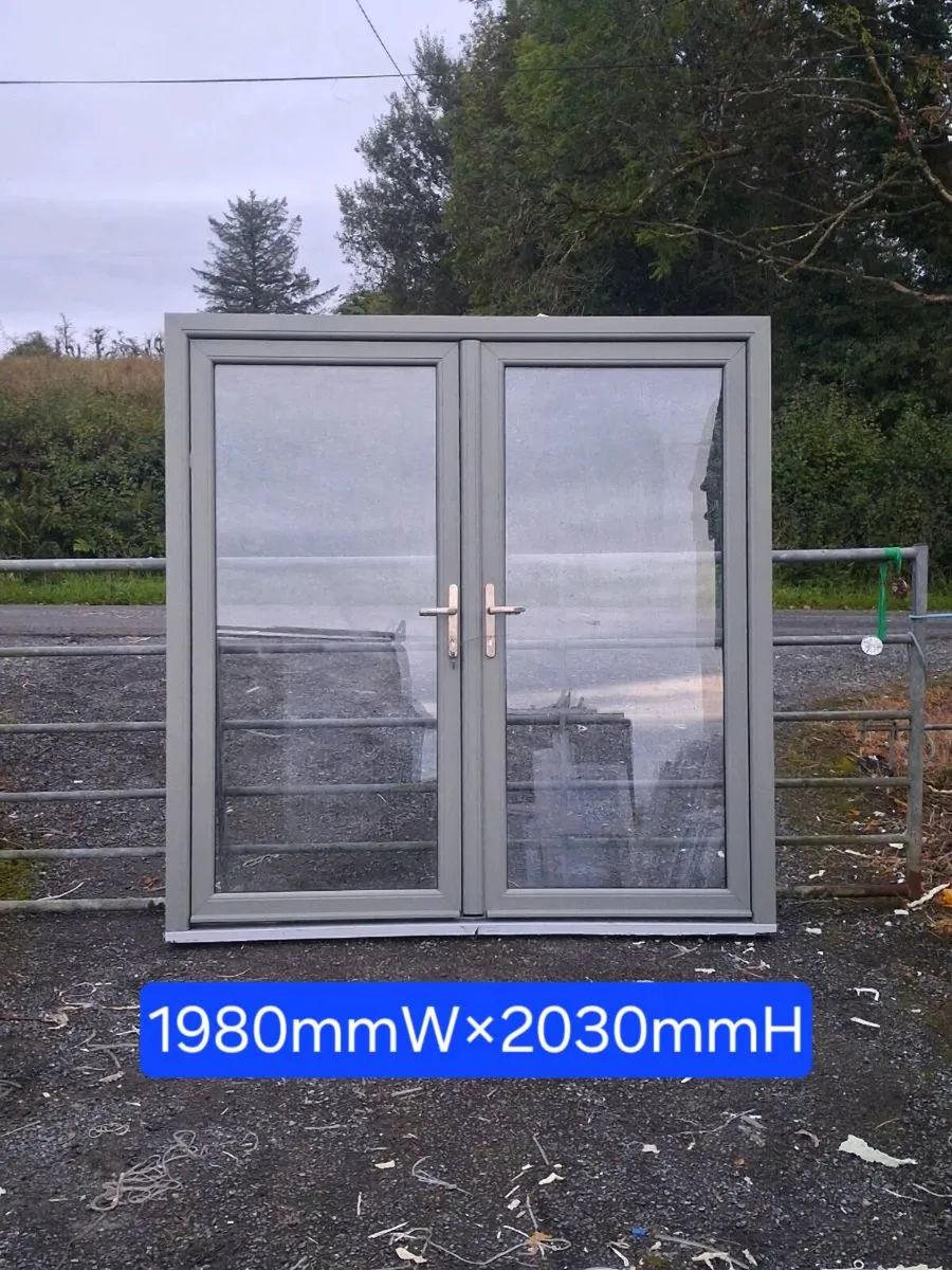 NEW PVC FRENCH DOORS