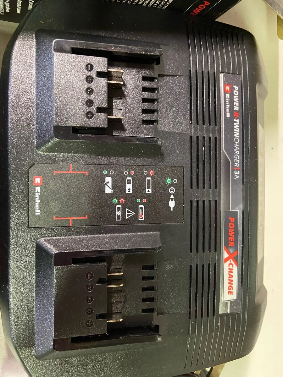 Einhell 2 x 4.0 AH battery starter kit - Image 3
