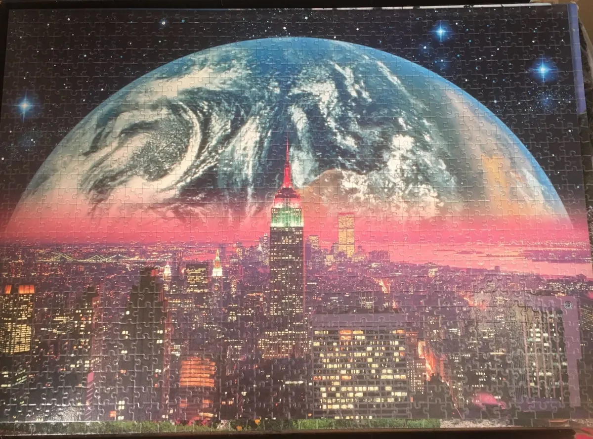 NEW Completed Jigsaws ready to hang on wall - Image 1