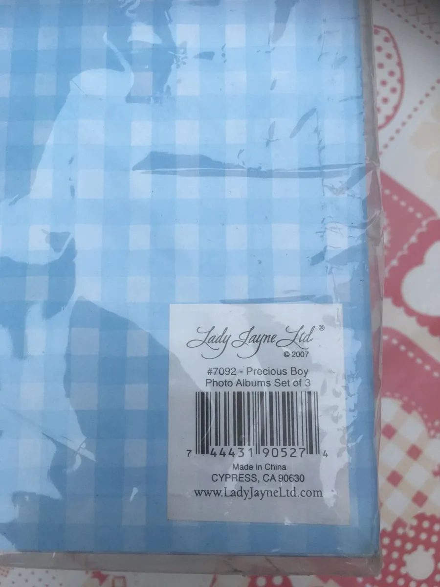 NEW SEALED Baby Photo Album Set - Image 3