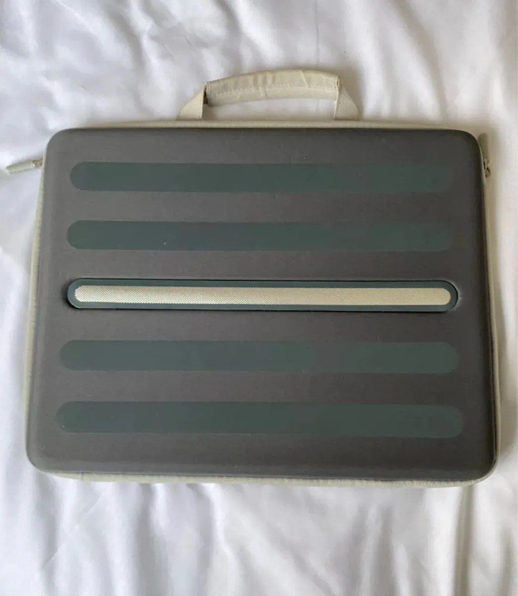 Hard Front Secure Laptop Bag Case Sleeve - Image 1