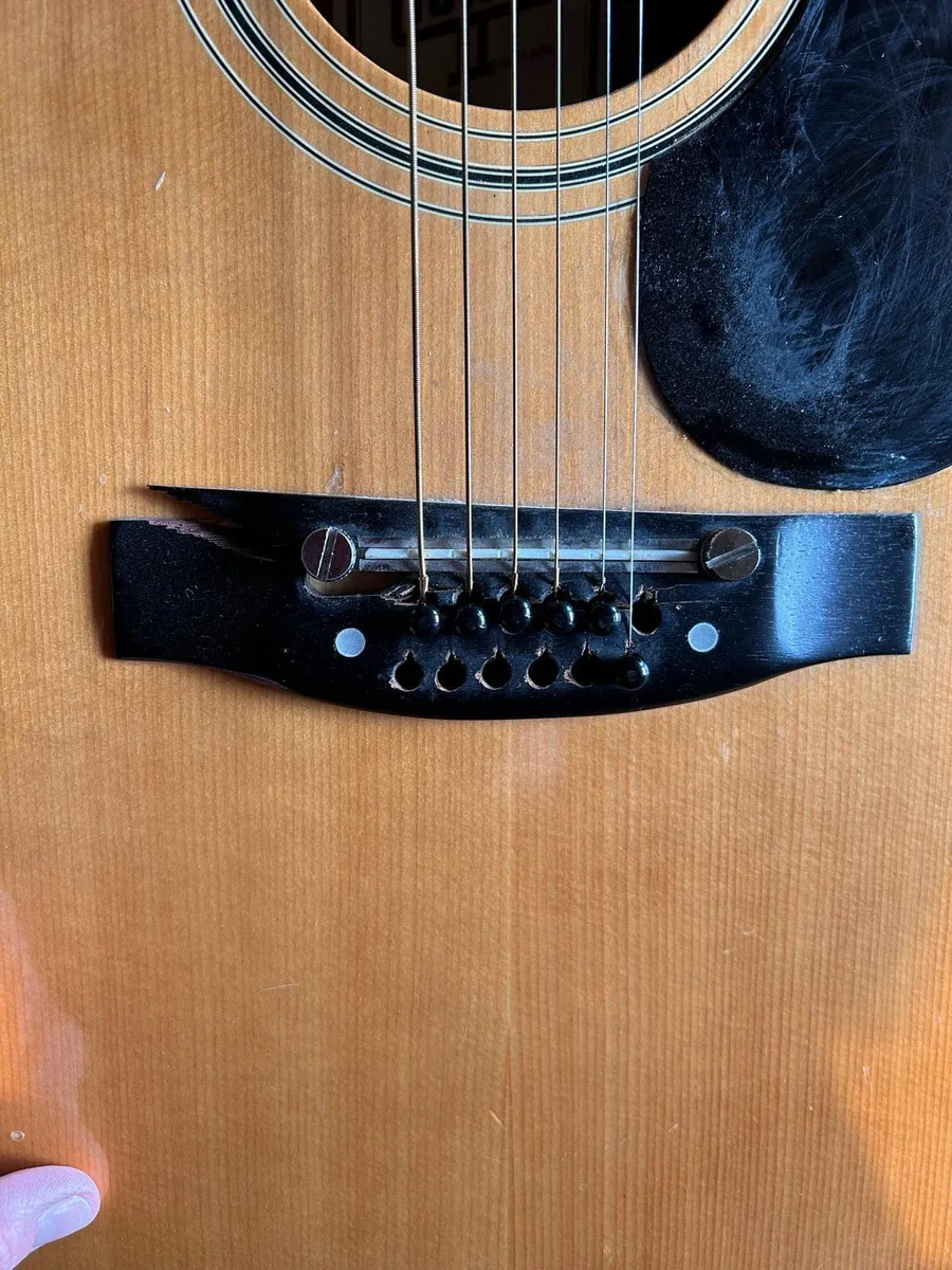 1970s Hondo II H160 12-String Acoustic Guitar+Case - Image 3