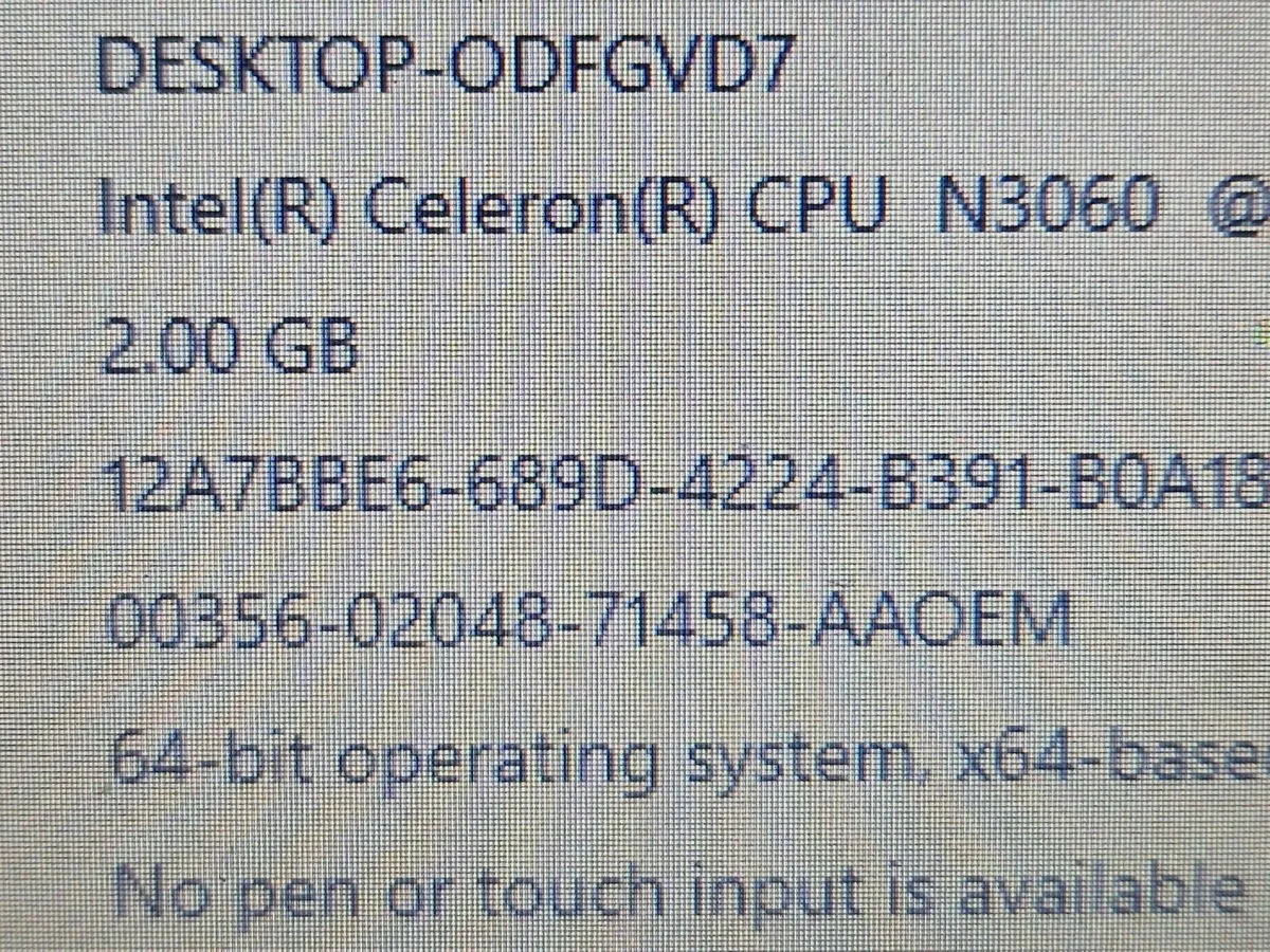HP Stream, 32GB HDD, 2GB Ram, Windows 10, Blue - Image 2