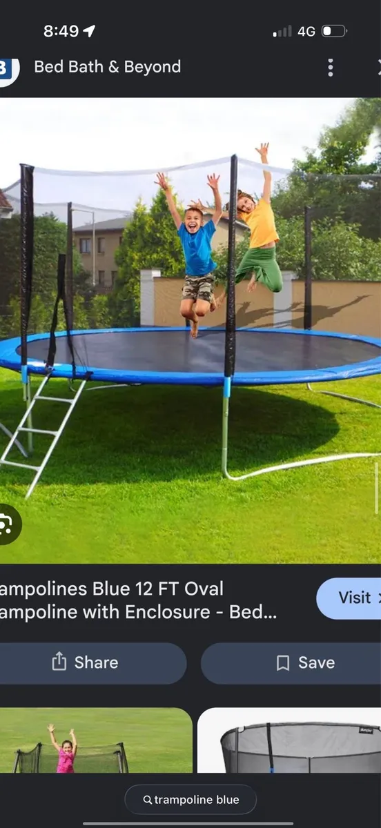 Trampoline free to take away