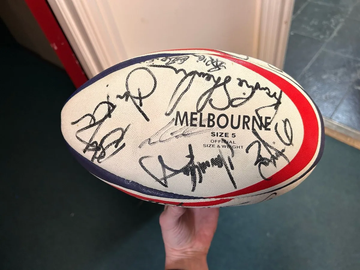 Signed KOOGA Irish Rugby Ball late 90s/early 00s - Image 3