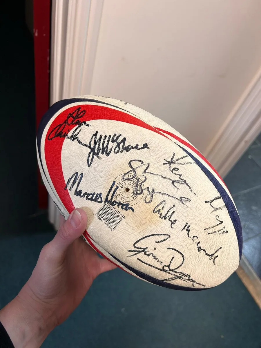 Signed KOOGA Irish Rugby Ball late 90s/early 00s - Image 4