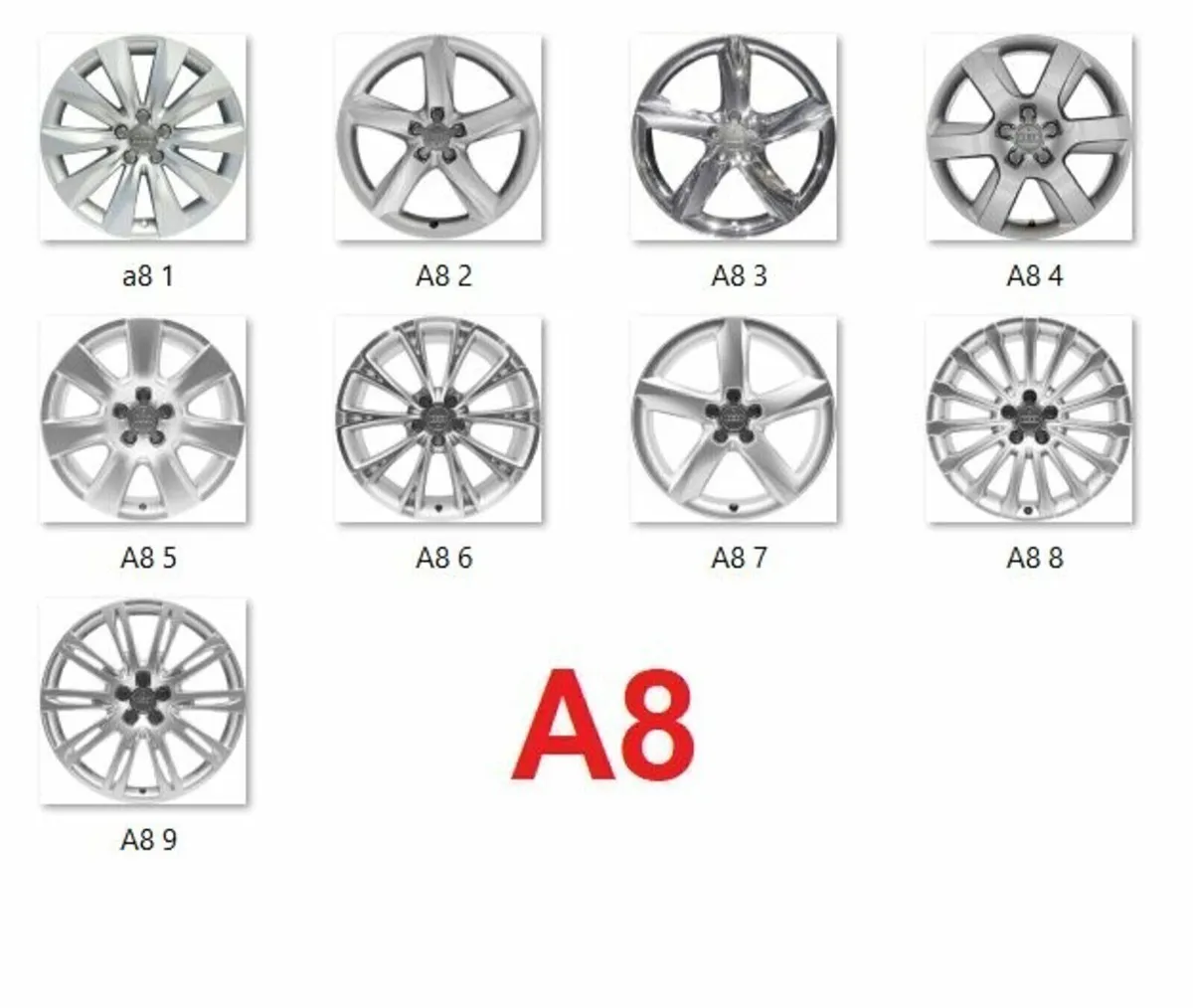 2 x Audi A4, A5, A6, A7 Star Cap - Delivery - Image 2