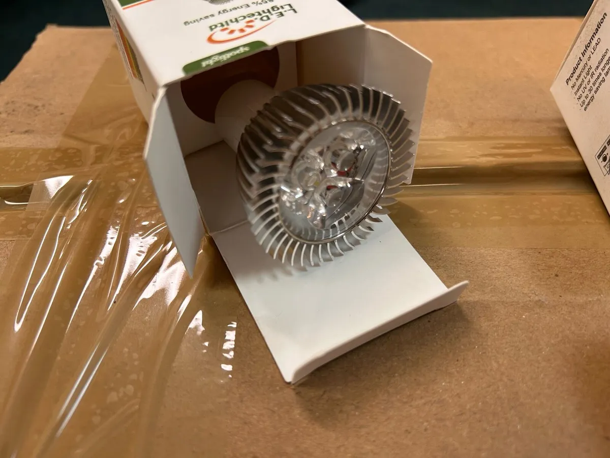 New 5 x LED GU10 LED Spotlights – 3W - Image 4