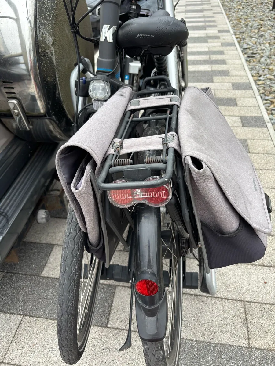 2 Electric Bikes & Carrier - Image 1