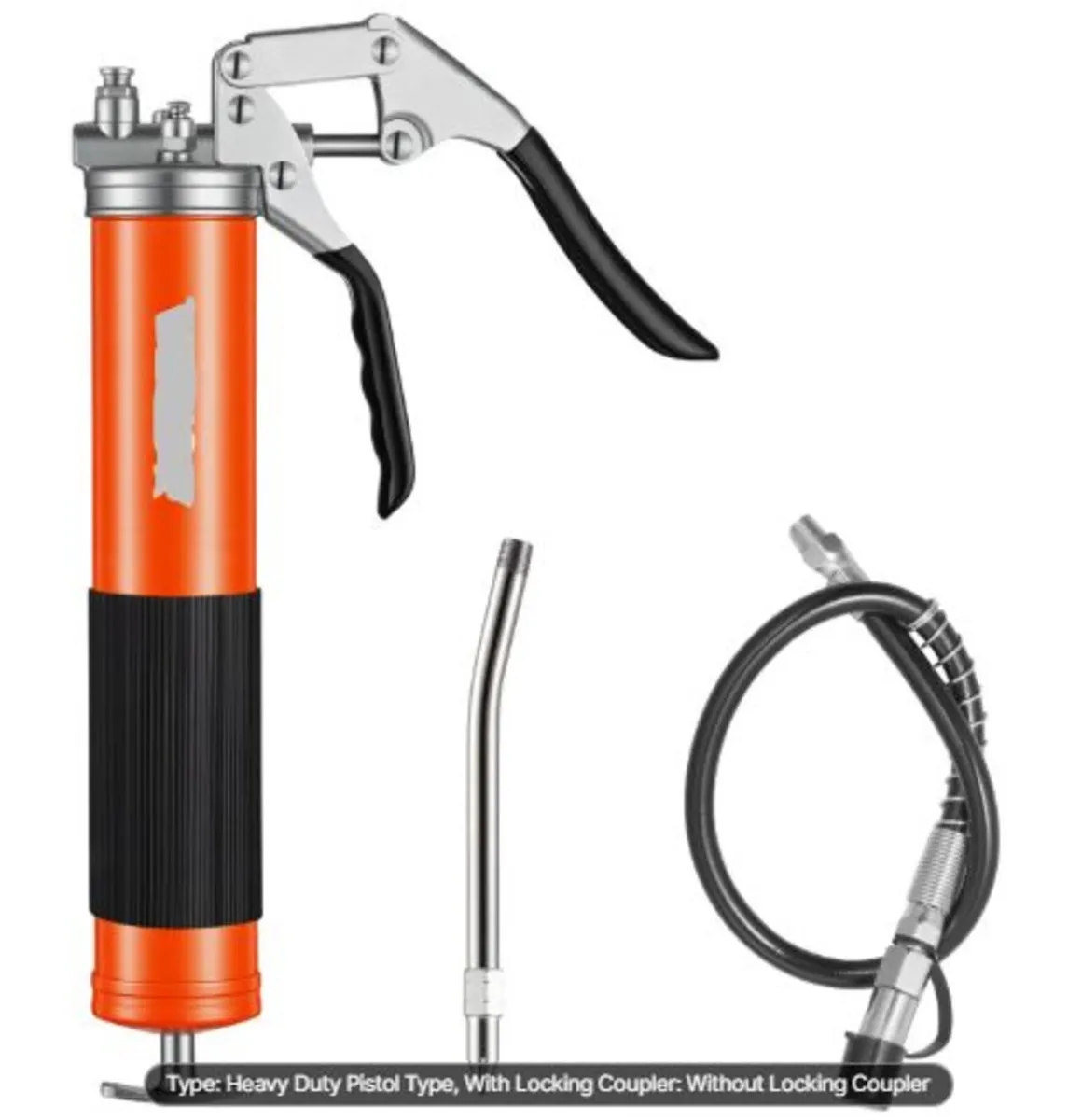 Grease Gun, 8000 PSI High Pressure, Heavy Duty - Image 1