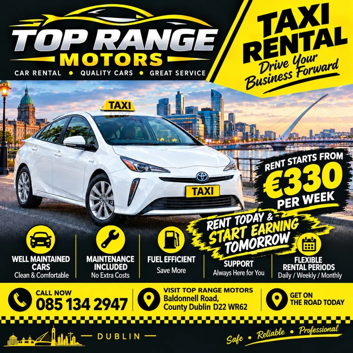 Taxi for rent and Rent to buy - Image 1