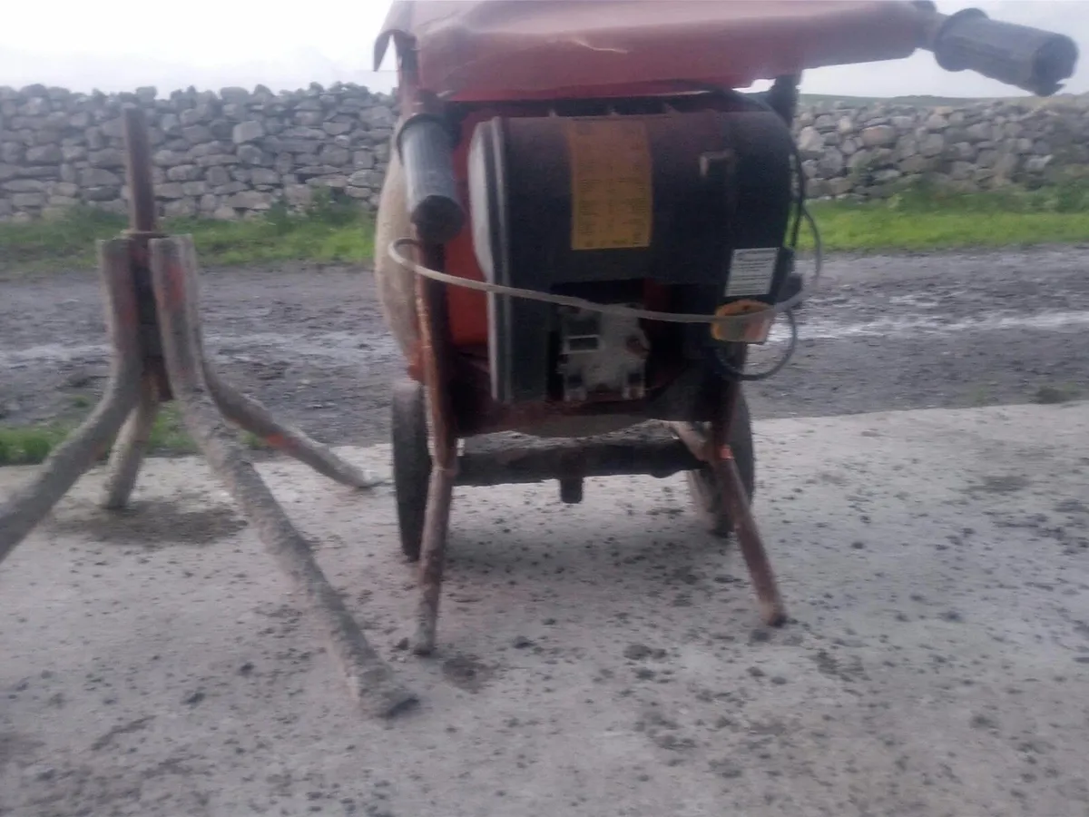 Belle electric cement mixer for sale - Image 2