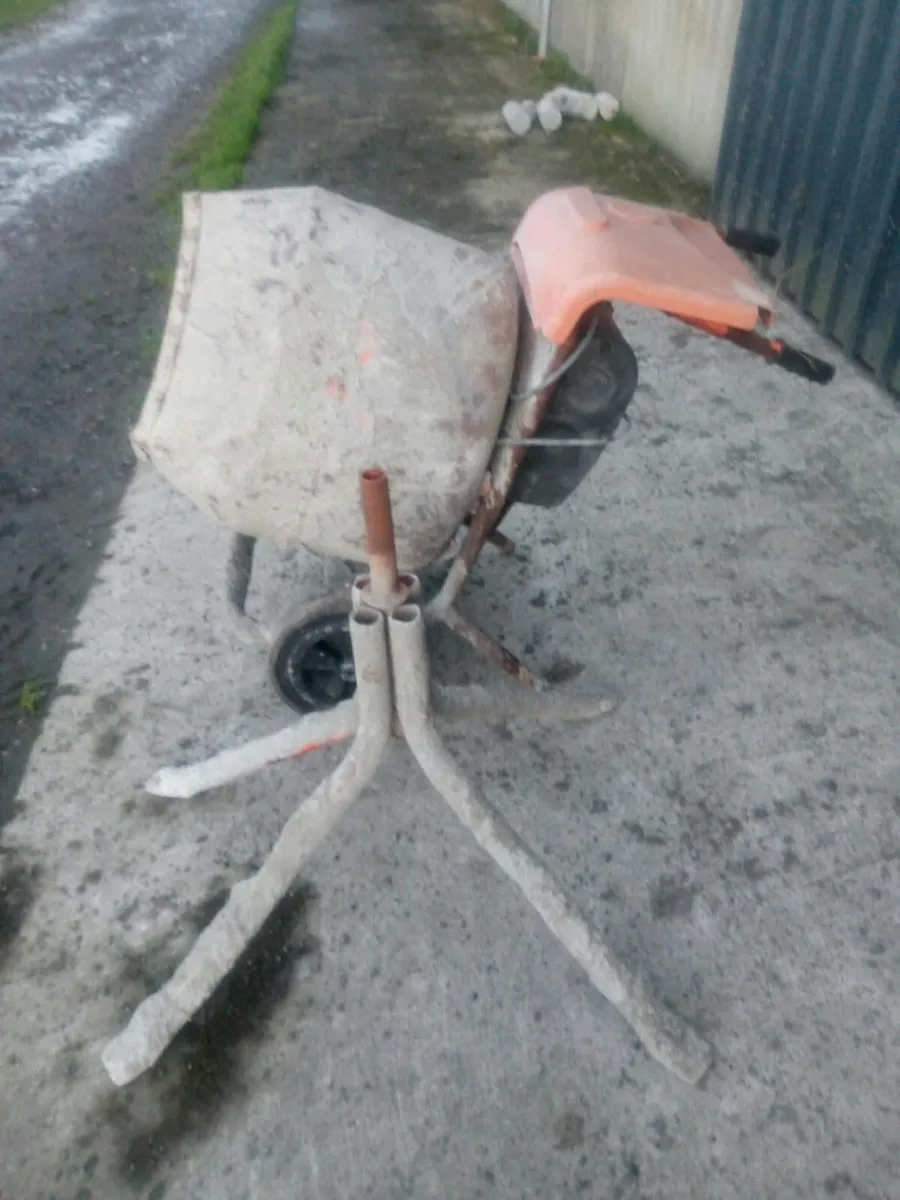Belle electric cement mixer for sale - Image 3
