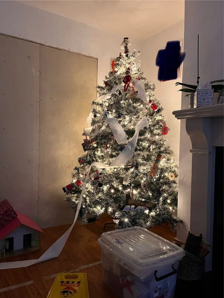 Christmas tree and stand - Image 3