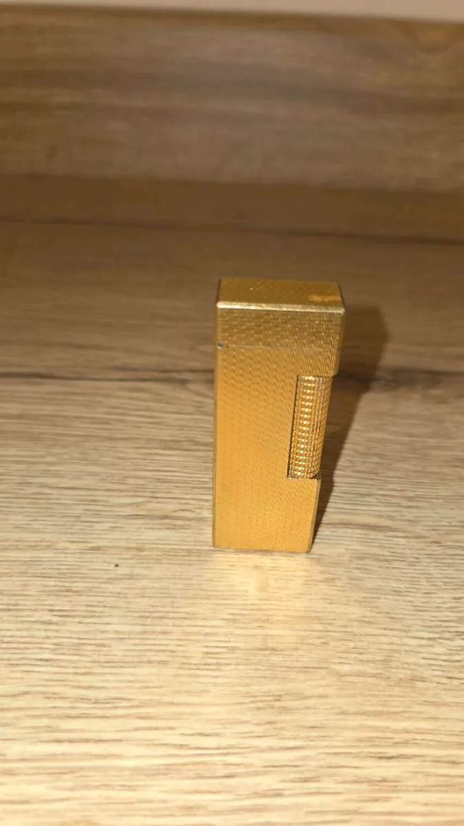 Vintage Dunhill rollogas gold lighter - Image 2