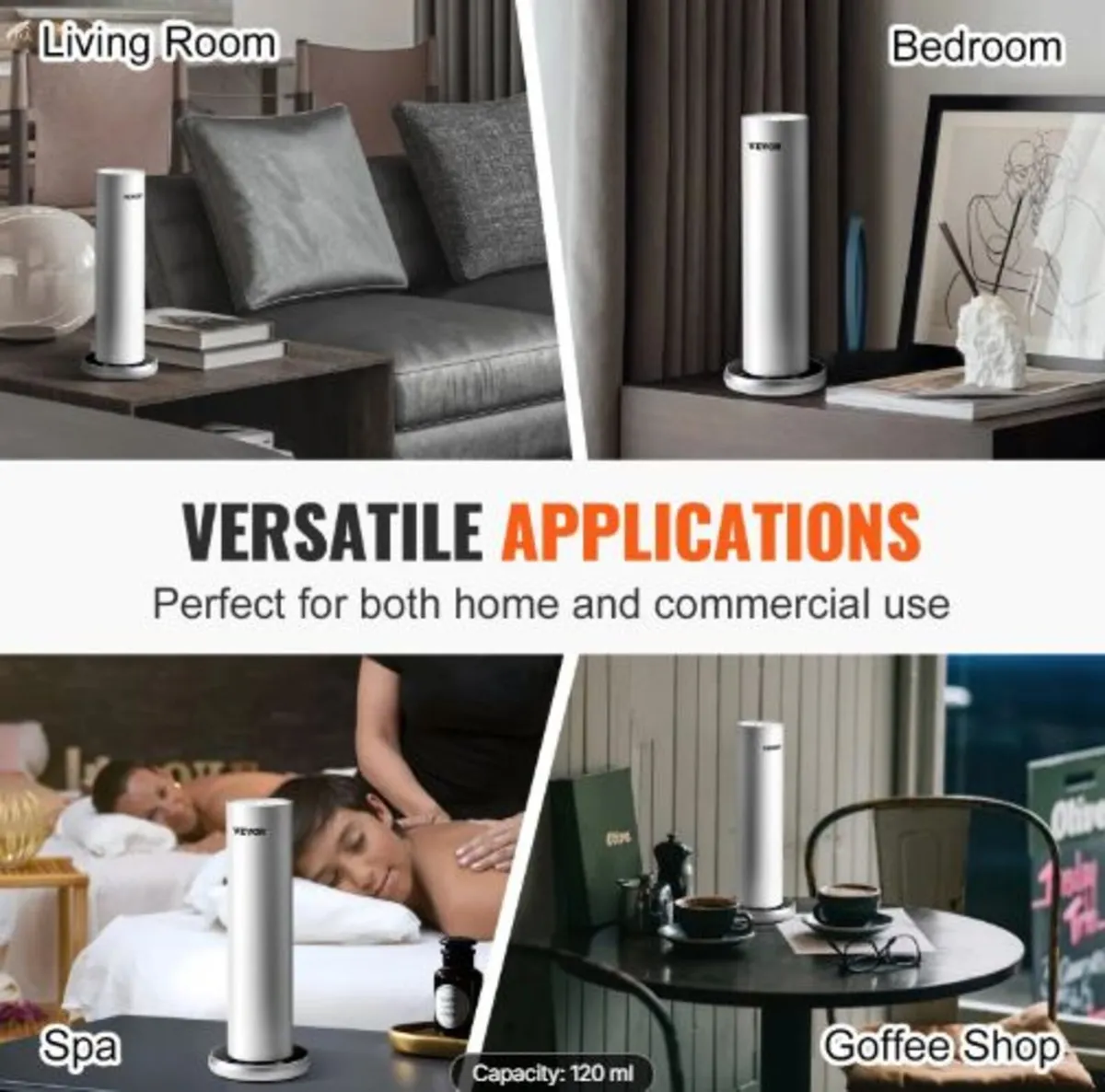 Scent Air Machine for Home, 120ml Bluetooth Smart - Image 4