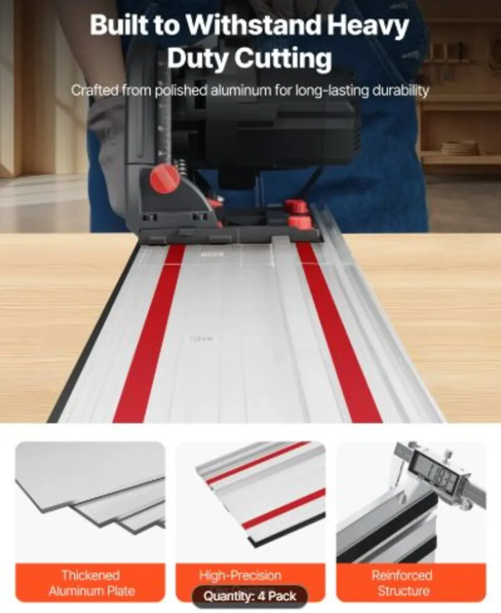 Track Saw Guide Rail, 2794 mm Cutting Range, Kit - Image 2