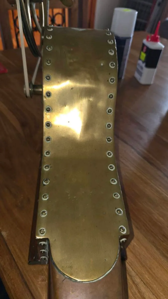 Rare Antique Georgian Mechanical Rotary Fire Bello - Image 3