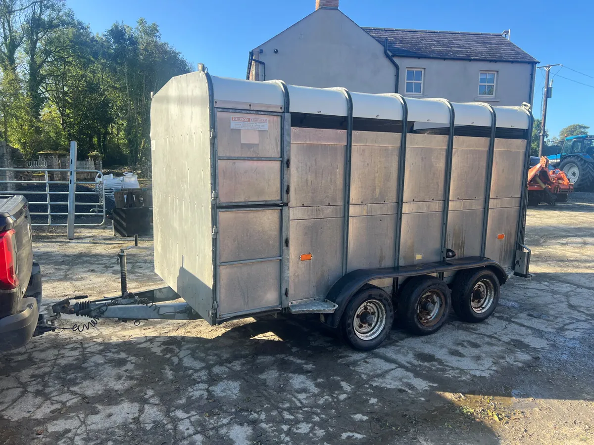 Hudson 12x6 Cattle Trailer - Image 1