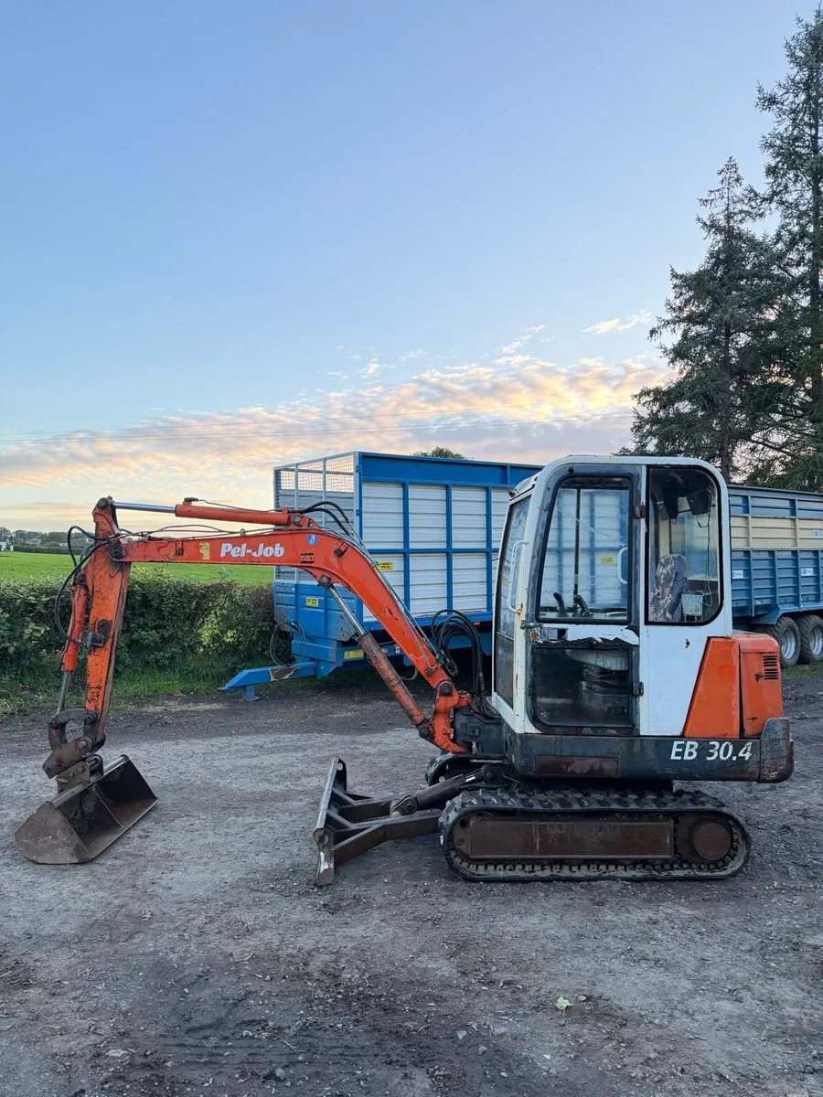 1998 Peljob EB30.4 - 3 ton digger - Image 3