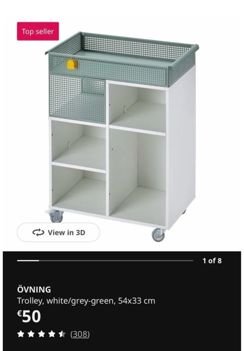 IKEA Ovning Trolley - Image 1