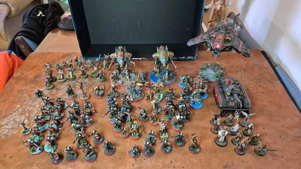 Fully Painted Imperial Agents Warhammer Army For Sale - Image 1