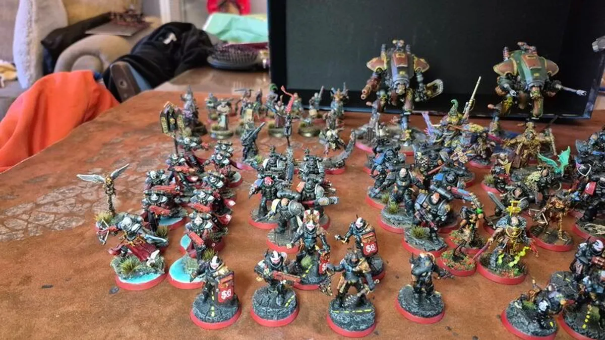 Fully Painted Imperial Agents Warhammer Army For Sale - Image 2