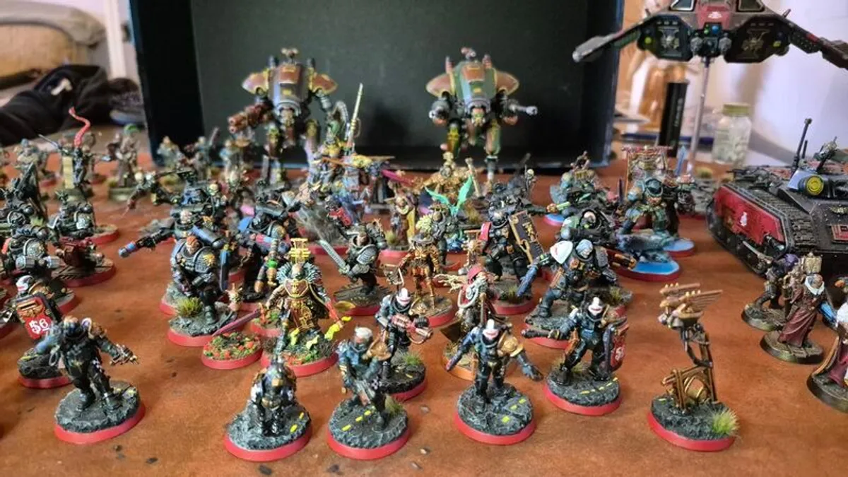 Fully Painted Imperial Agents Warhammer Army For Sale - Image 3