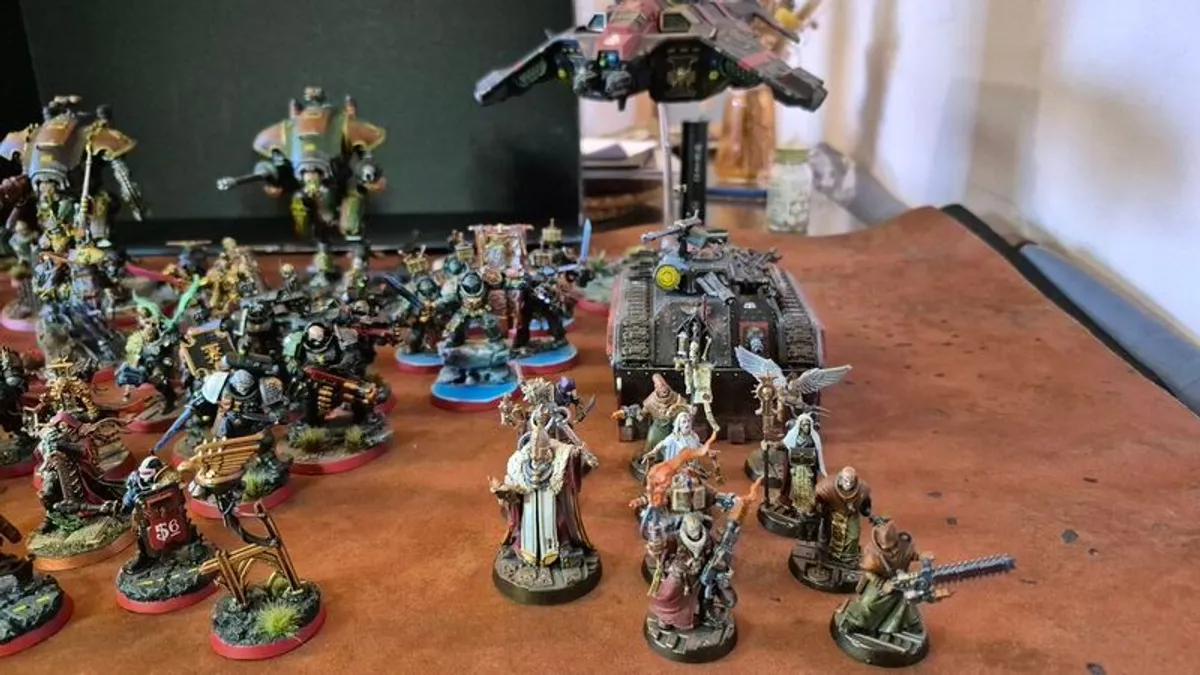 Fully Painted Imperial Agents Warhammer Army For Sale - Image 4
