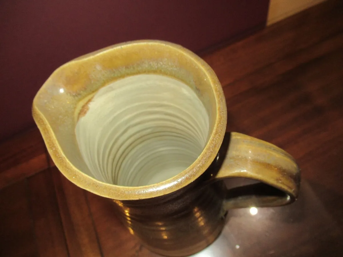 antique rustic jug pitcher chabby chic cottage - Image 4