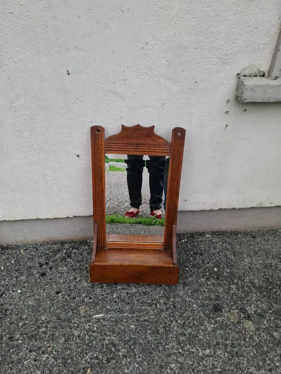 Vintage mirror with box postage possible - Image 2