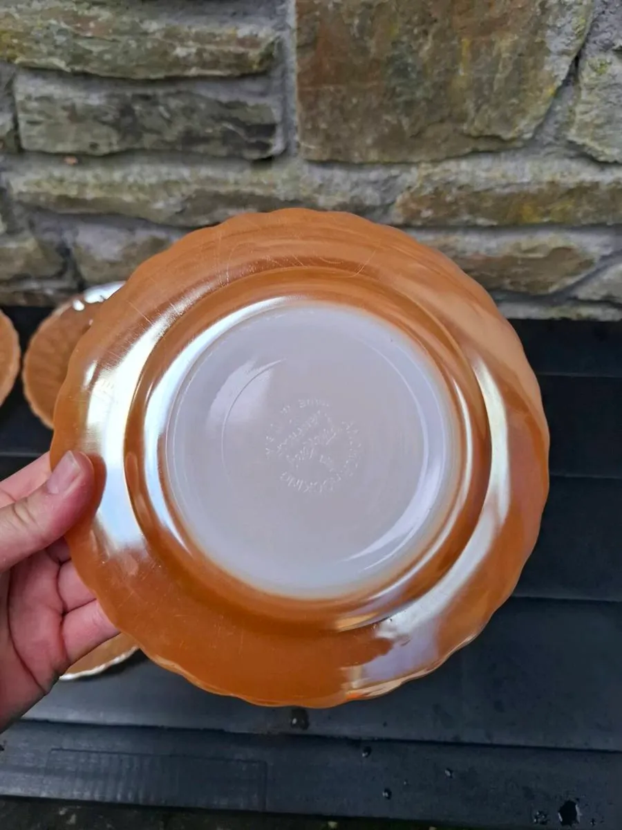 6 fire king sides plates postage possible - Image 3